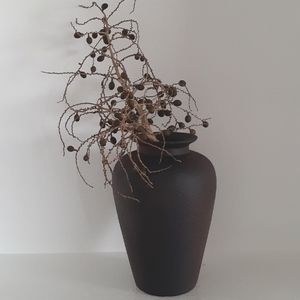 Black Terra Cotta vase